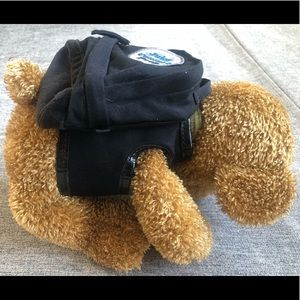 New Juicy Couture black dog cat pet backpack S M